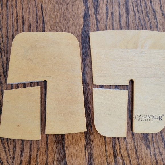 1996 Longaberger Utensil ~ Spoon Basket with Wood  Insert ~ Cottage! ~ - Picture 16 of 16